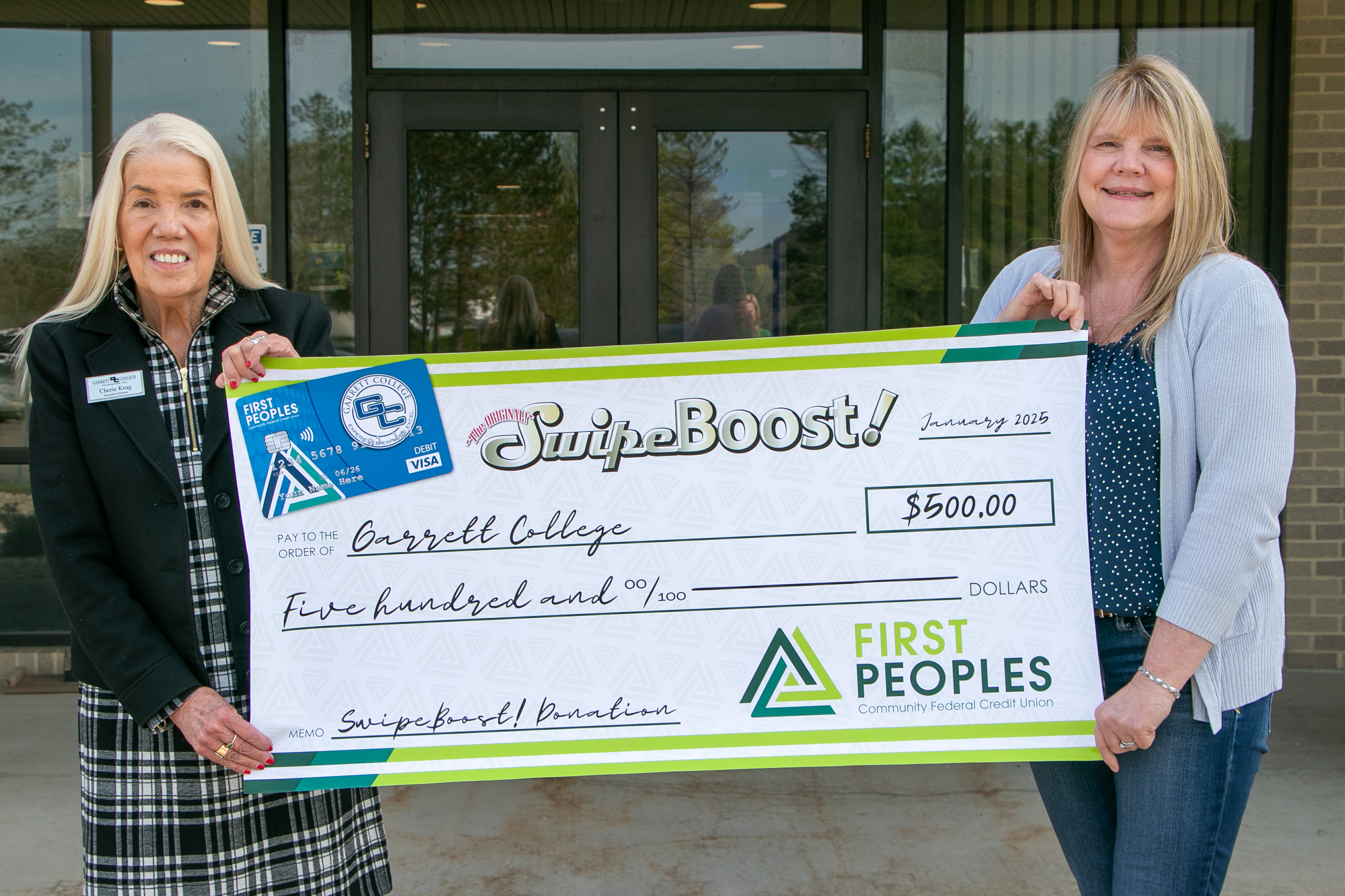 first people gives to the college GCEEF